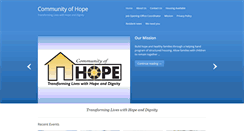 Desktop Screenshot of hopeofbrevard.com