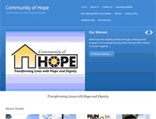 Tablet Screenshot of hopeofbrevard.com